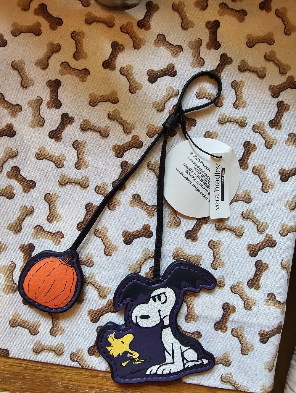 Vera Bradley Snoopy Charm